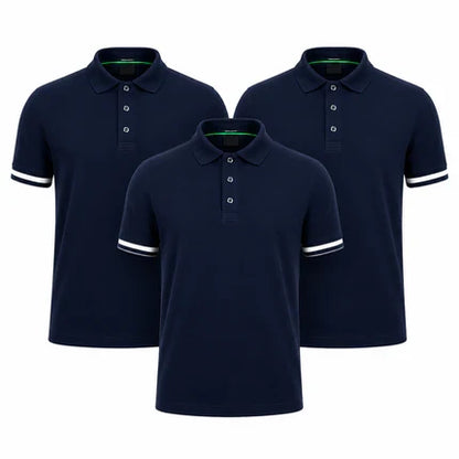 The Premium Polo Set — Pack of 3