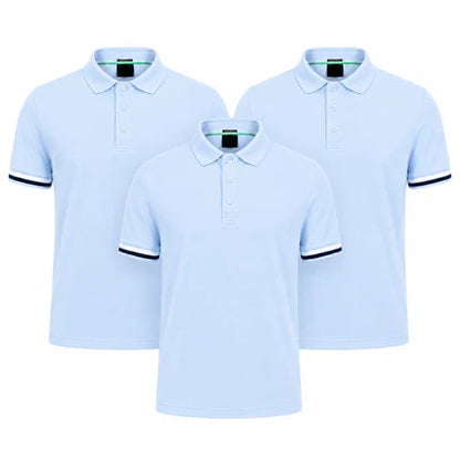 The Premium Polo Set — Pack of 3