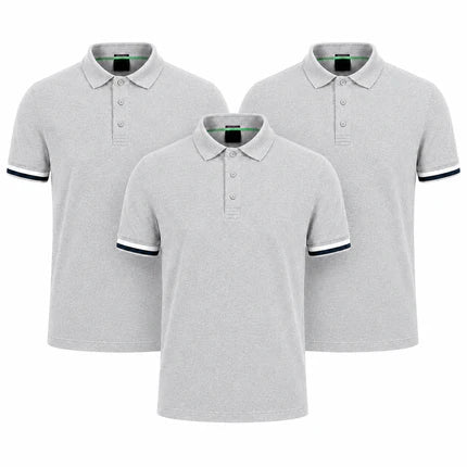The Premium Polo Set — Pack of 3
