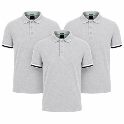 The Premium Polo Set — Pack of 3