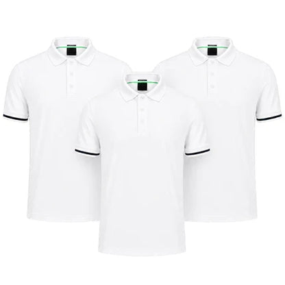 The Premium Polo Set — Pack of 3