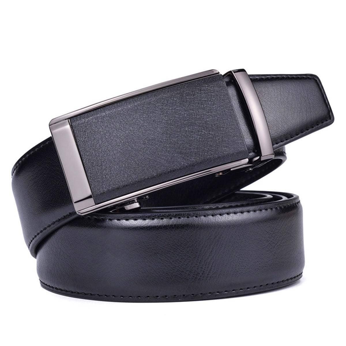 Black Suit Leather Belt For Men, Camaro Model – photo 4