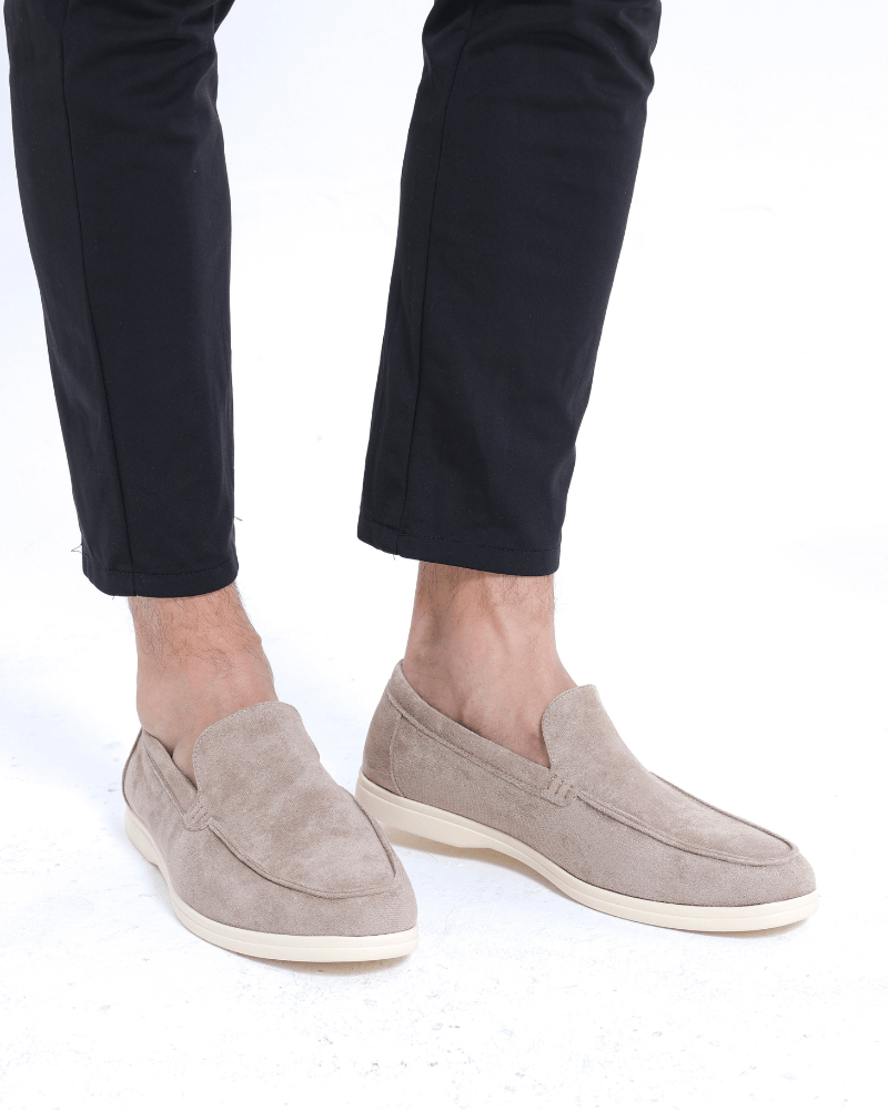 Old Money Suede Loafers - Sanvelier